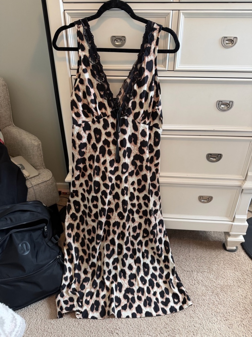 Shein cheetah dress